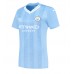 Cheap Manchester City Erling Haaland #9 Home Football Shirt Women 2023-24 Short Sleeve